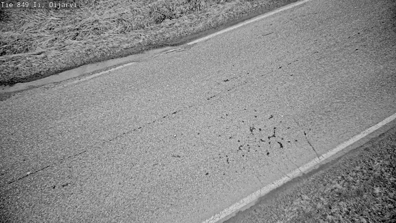 Weather Camera Image Road 849 Ii Oijärvi, Ii, Pohjois-Pohjanmaa