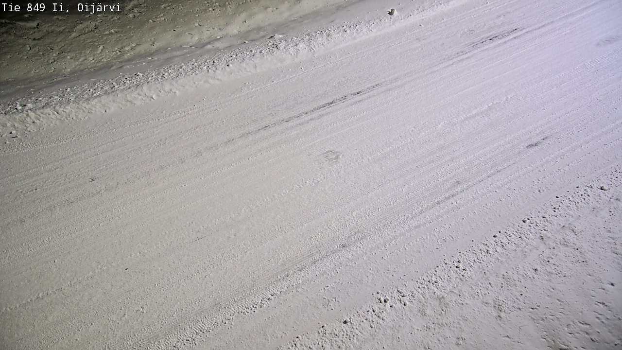 Weather Camera Image Väg 849 Ijo Oijärvi, Ii, Pohjois-Pohjanmaa