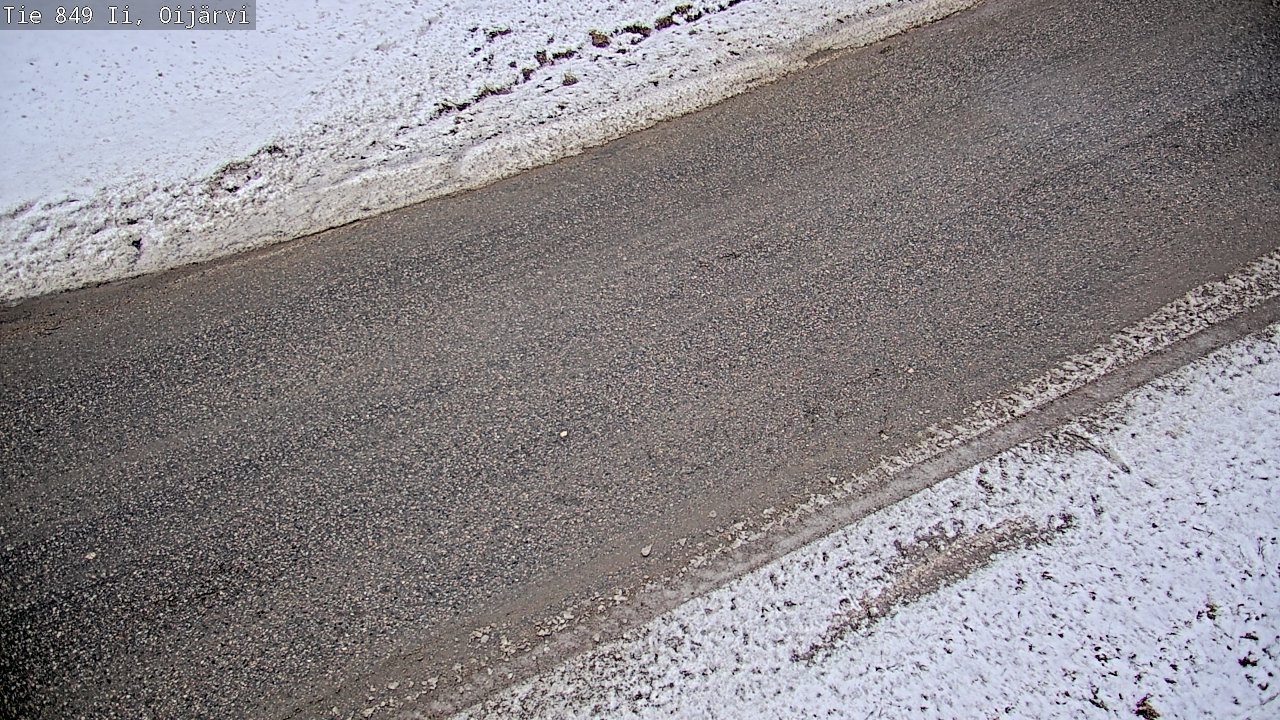 Weather Camera Image Road 849 Ii Oijärvi, Ii, Pohjois-Pohjanmaa