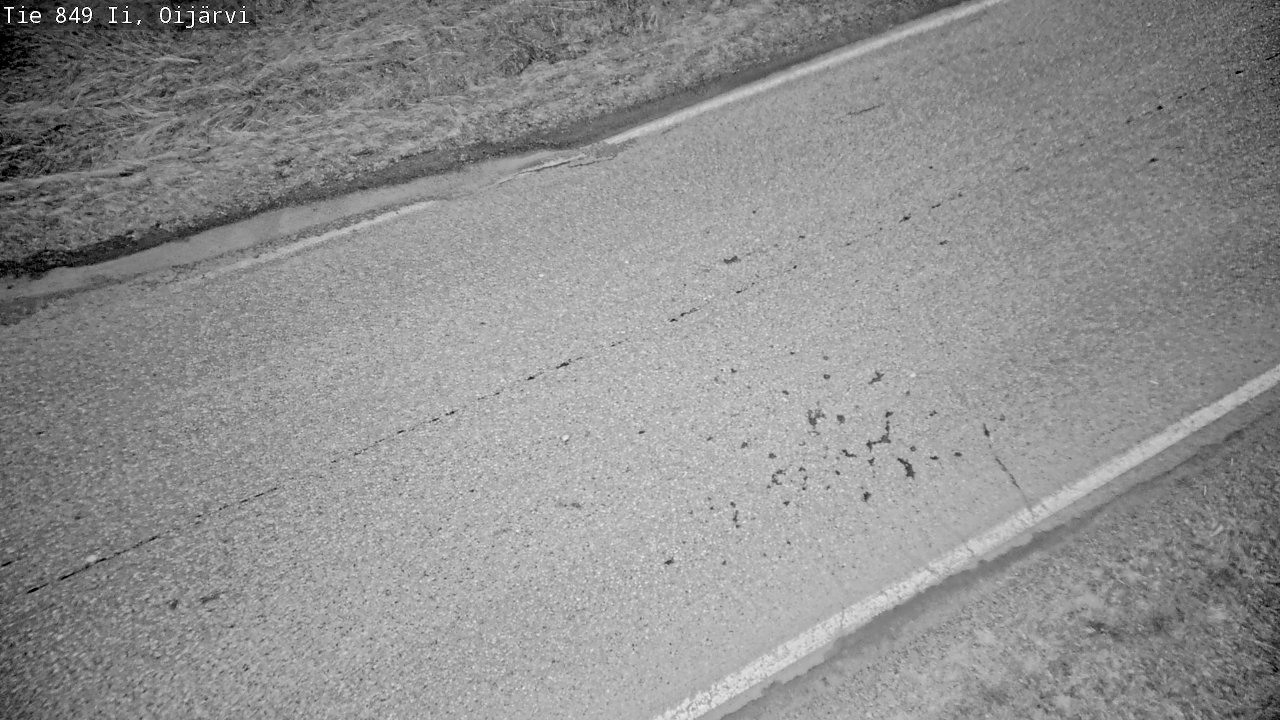 Weather Camera Image Road 849 Ii Oijärvi, Ii, Pohjois-Pohjanmaa