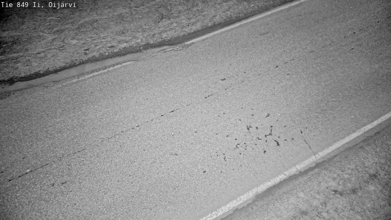 Weather Camera Image Road 849 Ii Oijärvi, Ii, Pohjois-Pohjanmaa