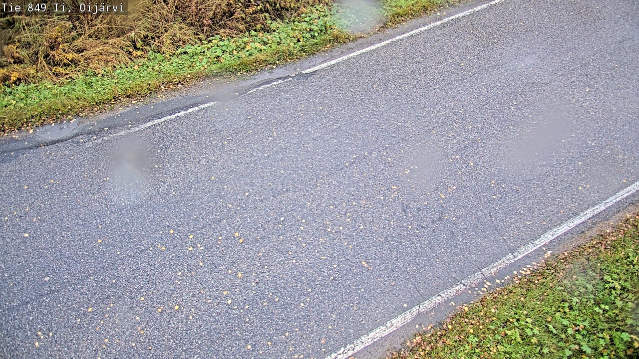 Weather Camera Image Road 849 Ii Oijärvi, Ii, Pohjois-Pohjanmaa
