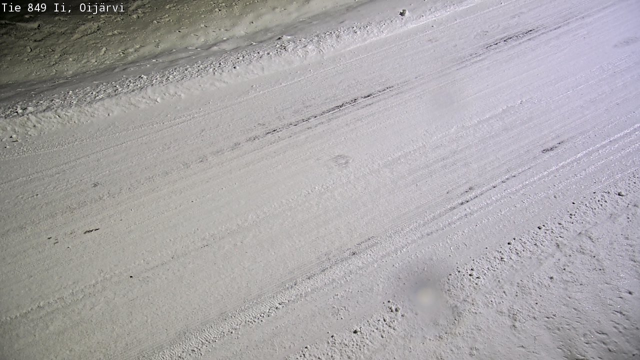 Weather Camera Image Väg 849 Ijo Oijärvi, Ii, Pohjois-Pohjanmaa