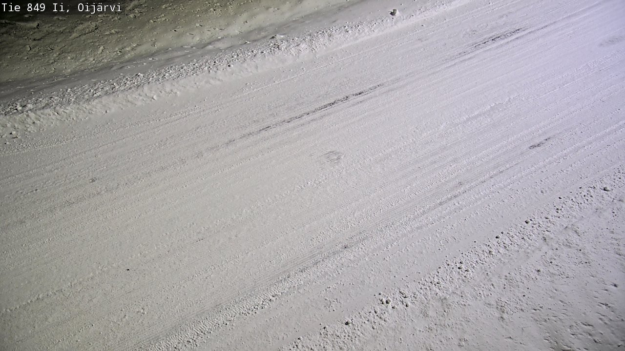 Weather Camera Image Väg 849 Ijo Oijärvi, Ii, Pohjois-Pohjanmaa