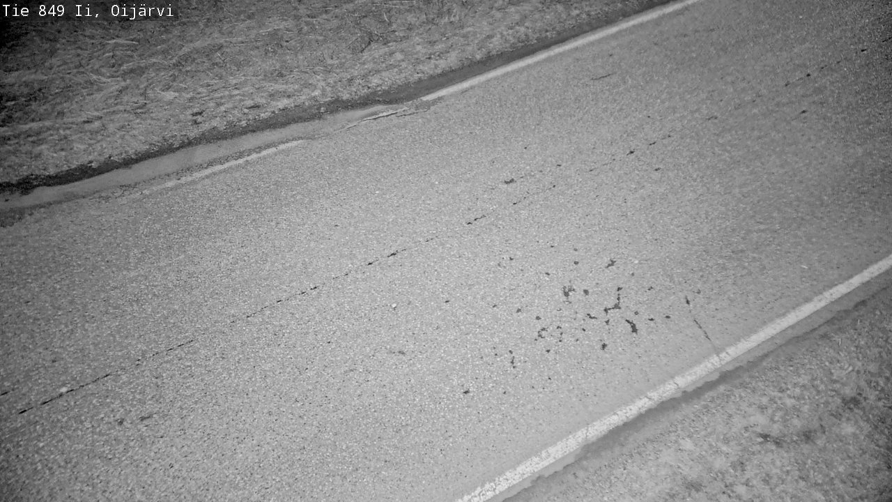 Weather Camera Image Road 849 Ii Oijärvi, Ii, Pohjois-Pohjanmaa