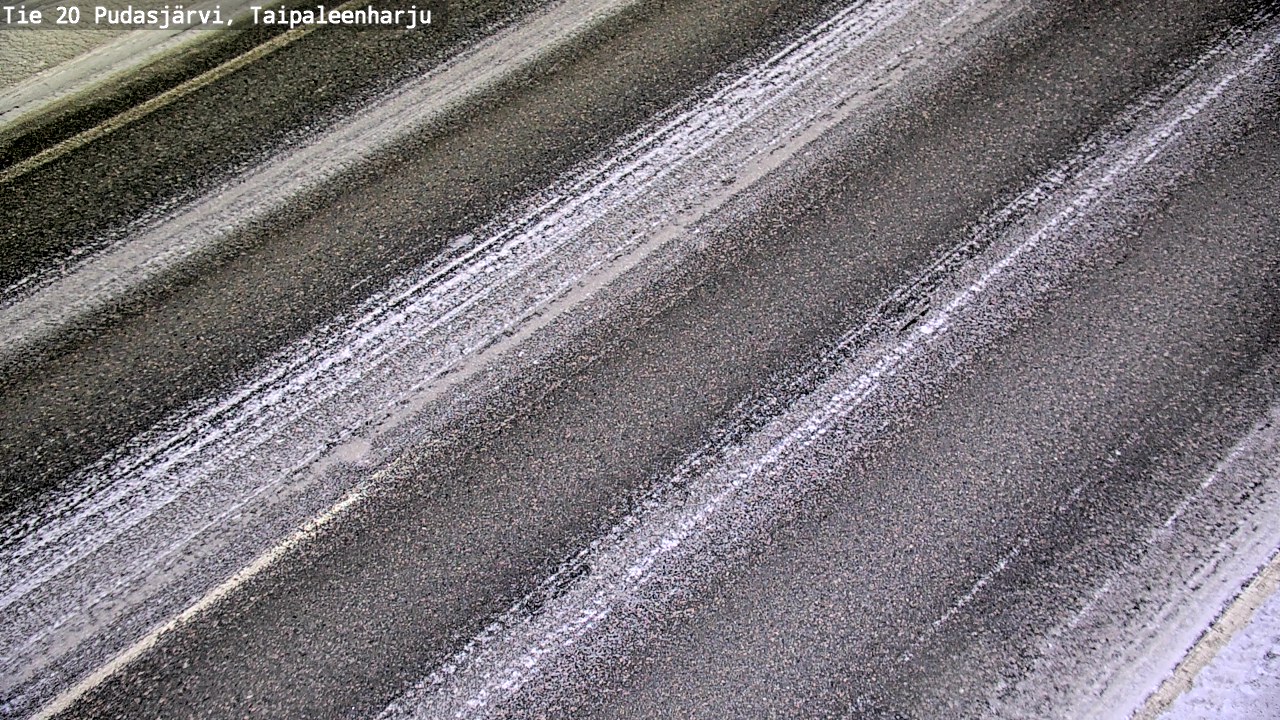 Kelikamerat Kuva Tie 20 Pudasjärvi, Taipaleenharju, Pudasjärvi, Pohjois-Pohjanmaa