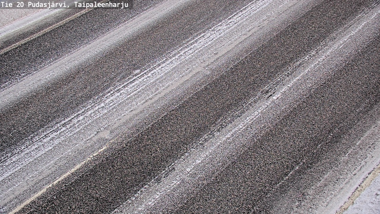 Kelikamerat Kuva Tie 20 Pudasjärvi, Taipaleenharju, Pudasjärvi, Pohjois-Pohjanmaa