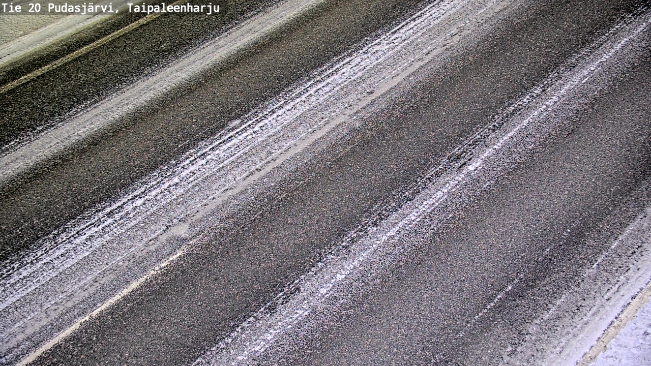 Kelikamerat Kuva Tie 20 Pudasjärvi, Taipaleenharju, Pudasjärvi, Pohjois-Pohjanmaa