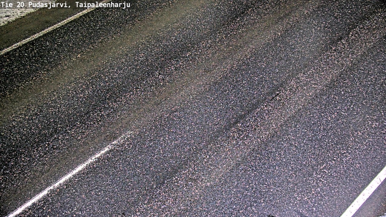 Kelikamerat Kuva Tie 20 Pudasjärvi, Taipaleenharju, Pudasjärvi, Pohjois-Pohjanmaa