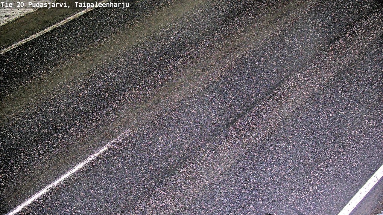 Kelikamerat Kuva Tie 20 Pudasjärvi, Taipaleenharju, Pudasjärvi, Pohjois-Pohjanmaa