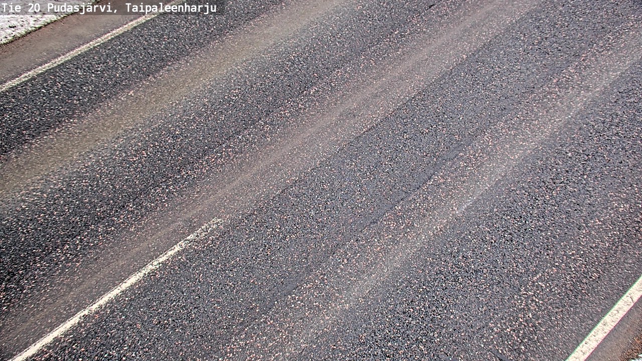 Kelikamerat Kuva Tie 20 Pudasjärvi, Taipaleenharju, Pudasjärvi, Pohjois-Pohjanmaa