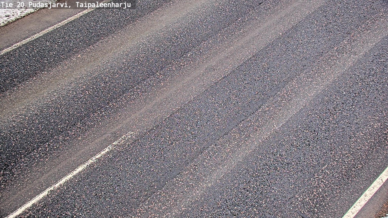 Kelikamerat Kuva Tie 20 Pudasjärvi, Taipaleenharju, Pudasjärvi, Pohjois-Pohjanmaa