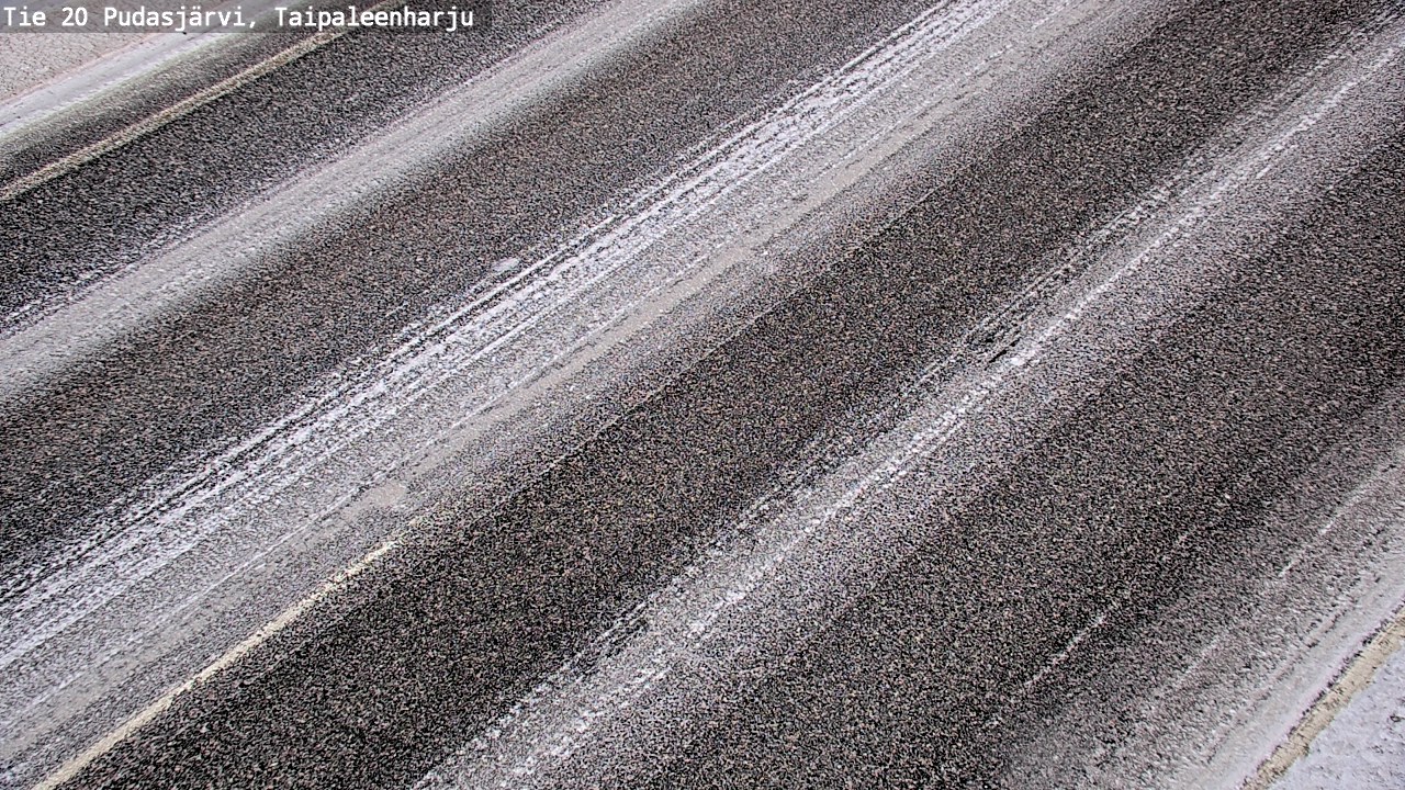 Kelikamerat Kuva Tie 20 Pudasjärvi, Taipaleenharju, Pudasjärvi, Pohjois-Pohjanmaa