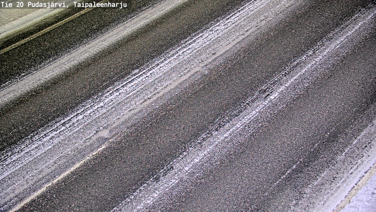 Kelikamerat Kuva Tie 20 Pudasjärvi, Taipaleenharju, Pudasjärvi, Pohjois-Pohjanmaa