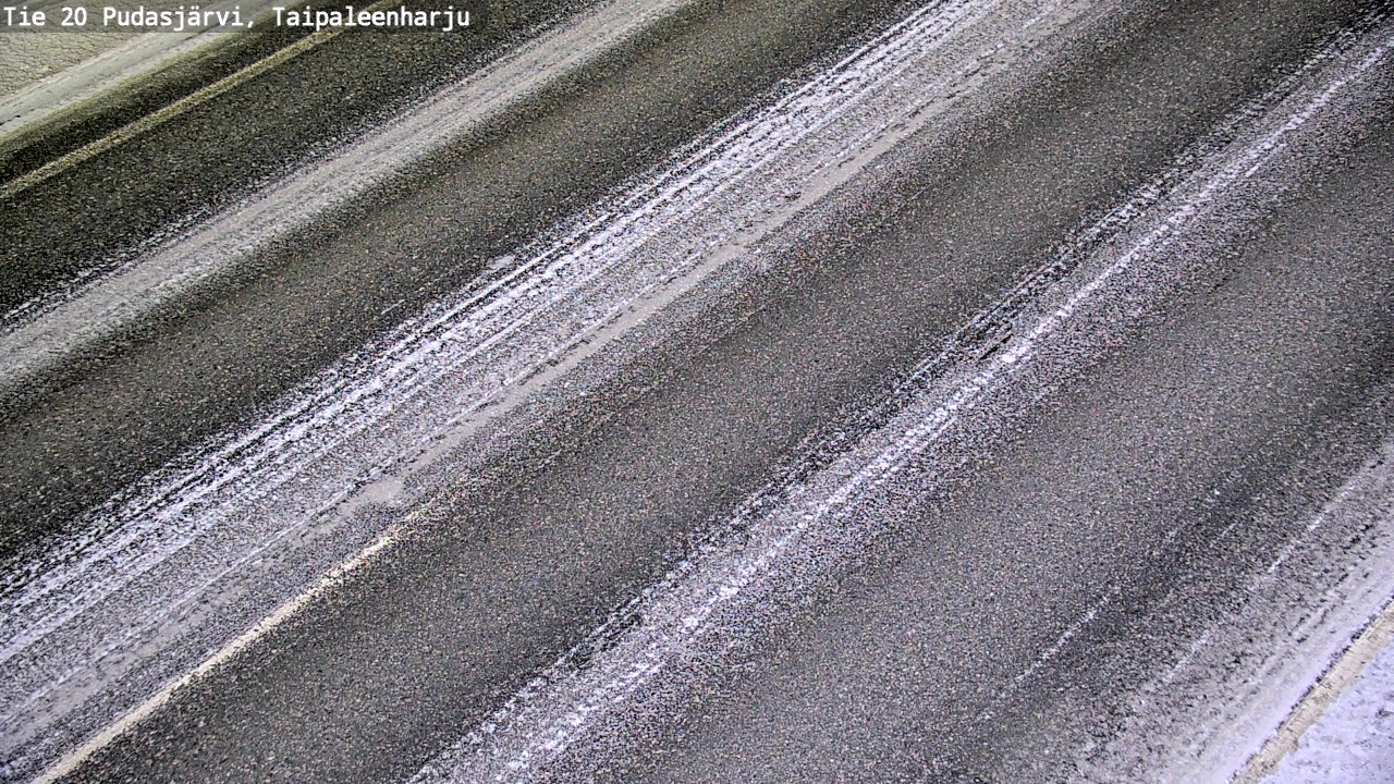 Kelikamerat Kuva Tie 20 Pudasjärvi, Taipaleenharju, Pudasjärvi, Pohjois-Pohjanmaa