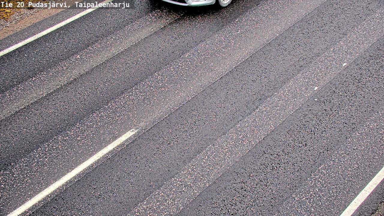 Kelikamerat Kuva Tie 20 Pudasjärvi, Taipaleenharju, Pudasjärvi, Pohjois-Pohjanmaa