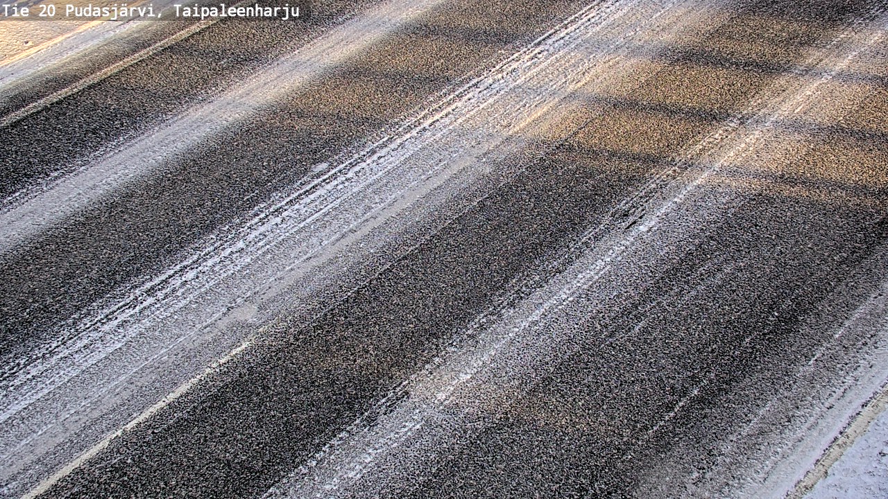 Kelikamerat Kuva Tie 20 Pudasjärvi, Taipaleenharju, Pudasjärvi, Pohjois-Pohjanmaa