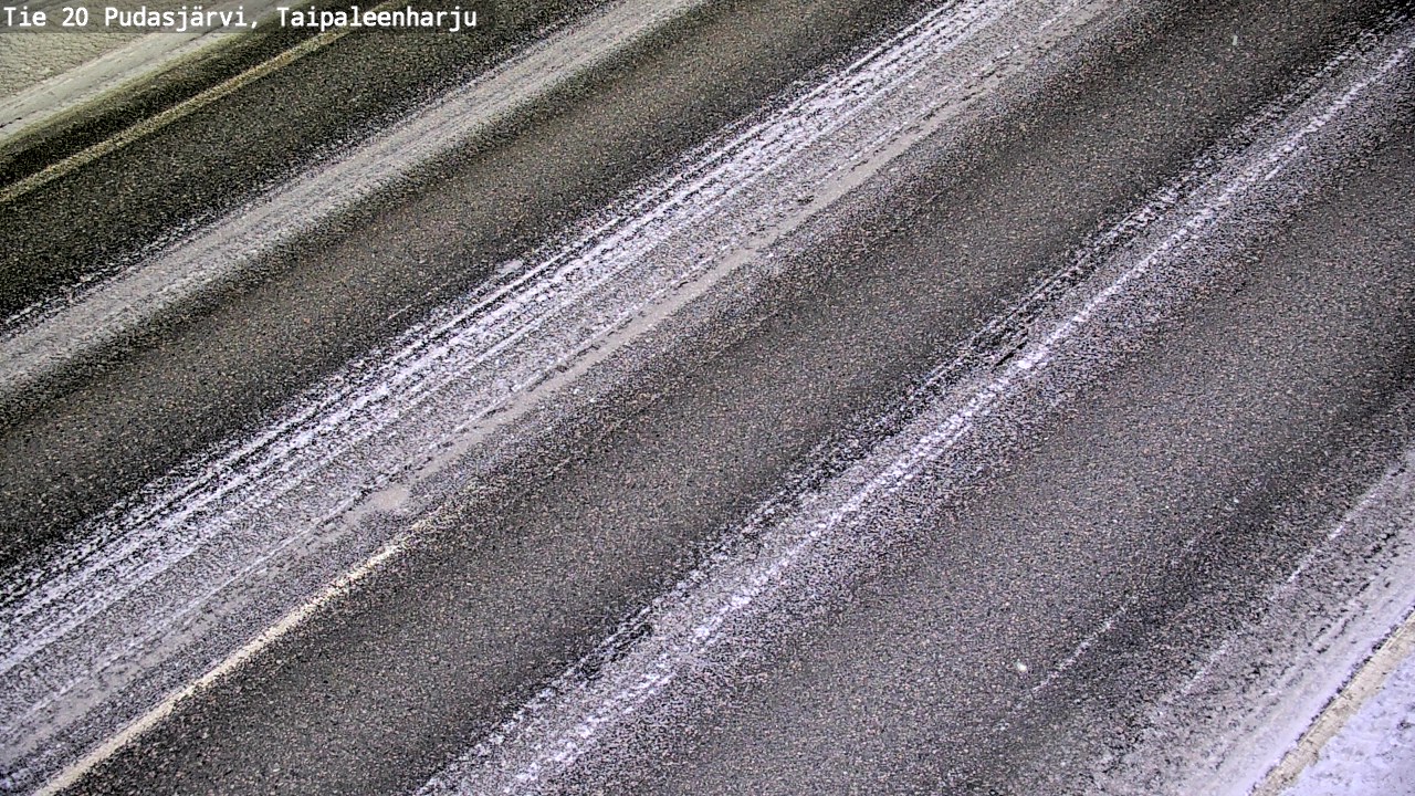 Kelikamerat Kuva Tie 20 Pudasjärvi, Taipaleenharju, Pudasjärvi, Pohjois-Pohjanmaa
