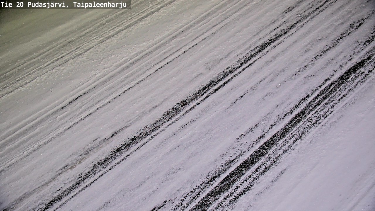 Kelikamerat Kuva Tie 20 Pudasjärvi, Taipaleenharju, Pudasjärvi, Pohjois-Pohjanmaa