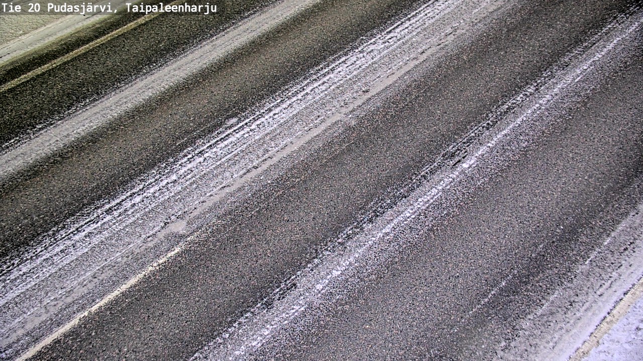 Kelikamerat Kuva Tie 20 Pudasjärvi, Taipaleenharju, Pudasjärvi, Pohjois-Pohjanmaa