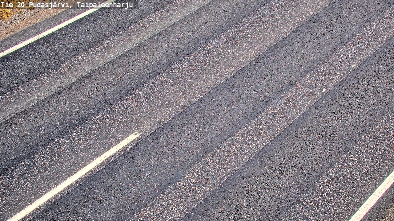 Kelikamerat Kuva Tie 20 Pudasjärvi, Taipaleenharju, Pudasjärvi, Pohjois-Pohjanmaa