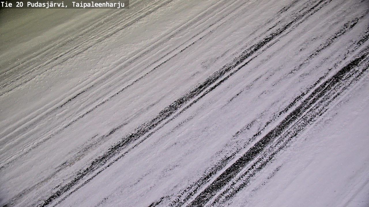 Kelikamerat Kuva Tie 20 Pudasjärvi, Taipaleenharju, Pudasjärvi, Pohjois-Pohjanmaa