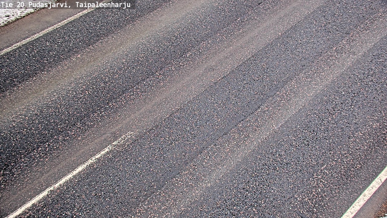Kelikamerat Kuva Tie 20 Pudasjärvi, Taipaleenharju, Pudasjärvi, Pohjois-Pohjanmaa