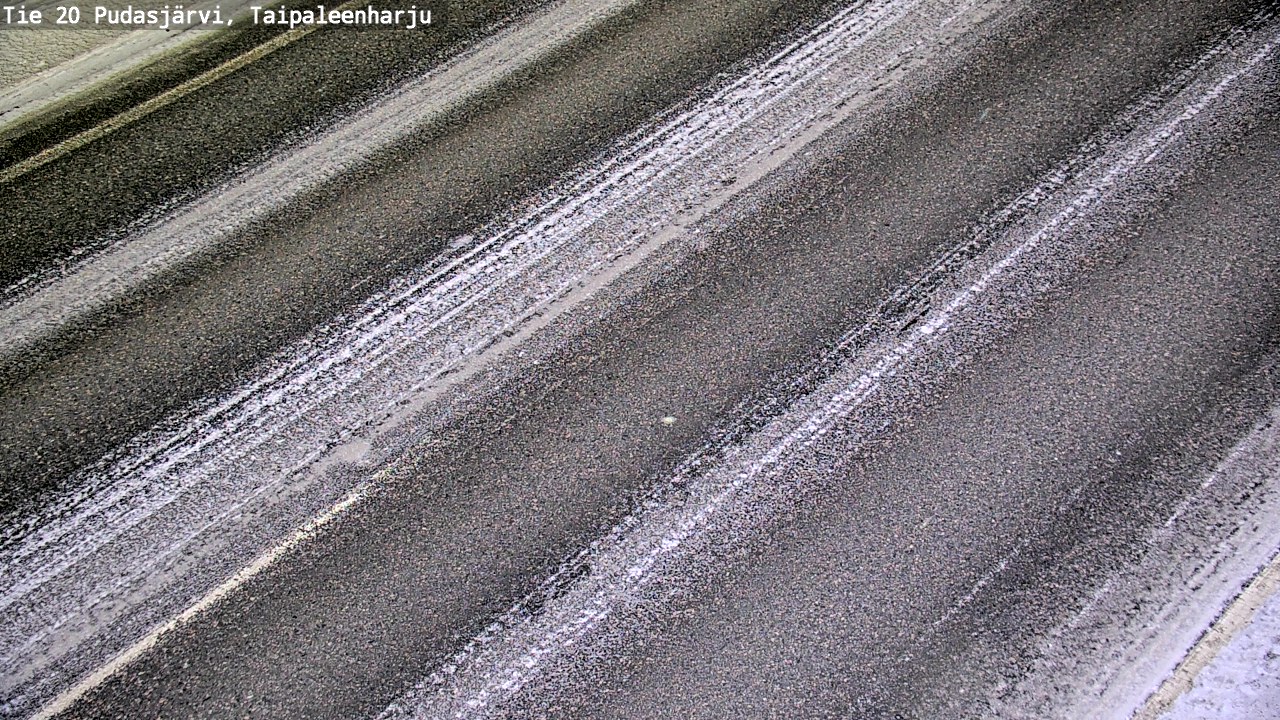 Kelikamerat Kuva Tie 20 Pudasjärvi, Taipaleenharju, Pudasjärvi, Pohjois-Pohjanmaa