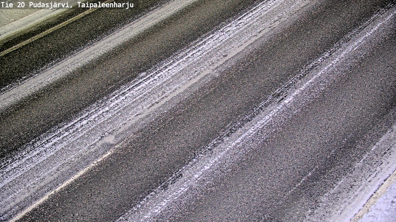 Kelikamerat Kuva Tie 20 Pudasjärvi, Taipaleenharju, Pudasjärvi, Pohjois-Pohjanmaa