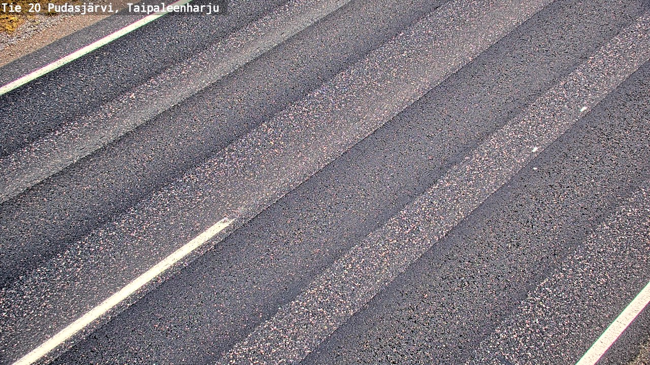 Kelikamerat Kuva Tie 20 Pudasjärvi, Taipaleenharju, Pudasjärvi, Pohjois-Pohjanmaa