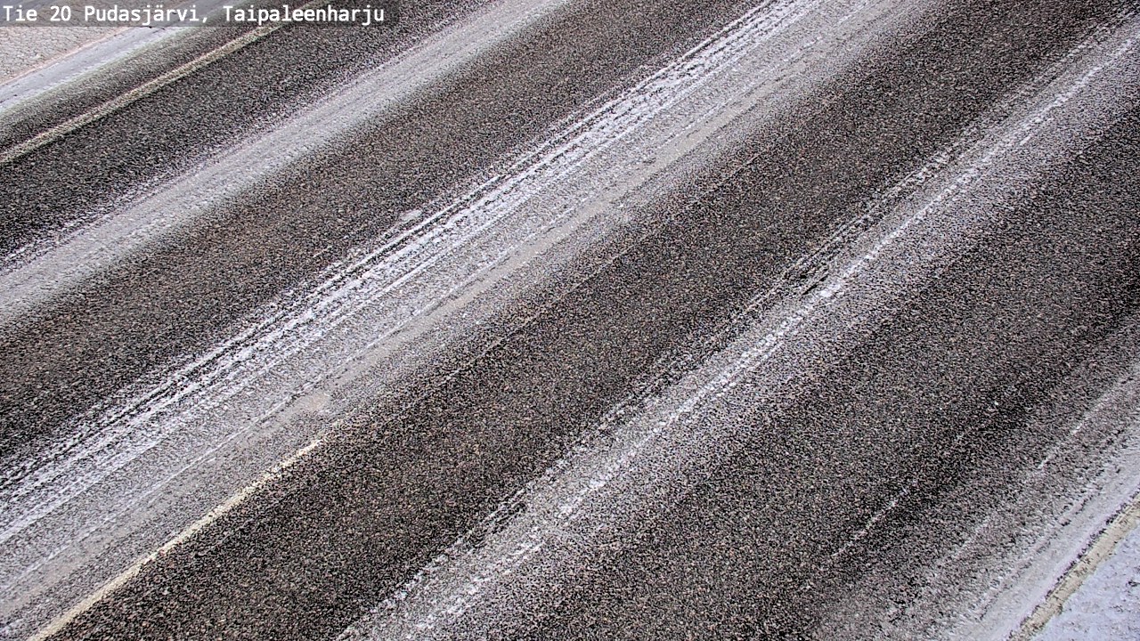 Kelikamerat Kuva Tie 20 Pudasjärvi, Taipaleenharju, Pudasjärvi, Pohjois-Pohjanmaa