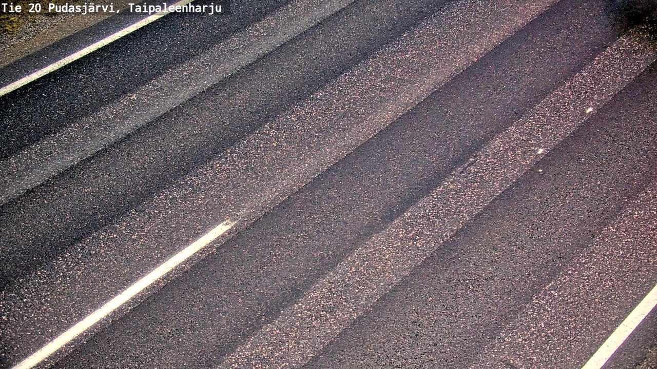 Kelikamerat Kuva Tie 20 Pudasjärvi, Taipaleenharju, Pudasjärvi, Pohjois-Pohjanmaa