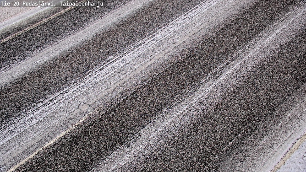 Kelikamerat Kuva Tie 20 Pudasjärvi, Taipaleenharju, Pudasjärvi, Pohjois-Pohjanmaa