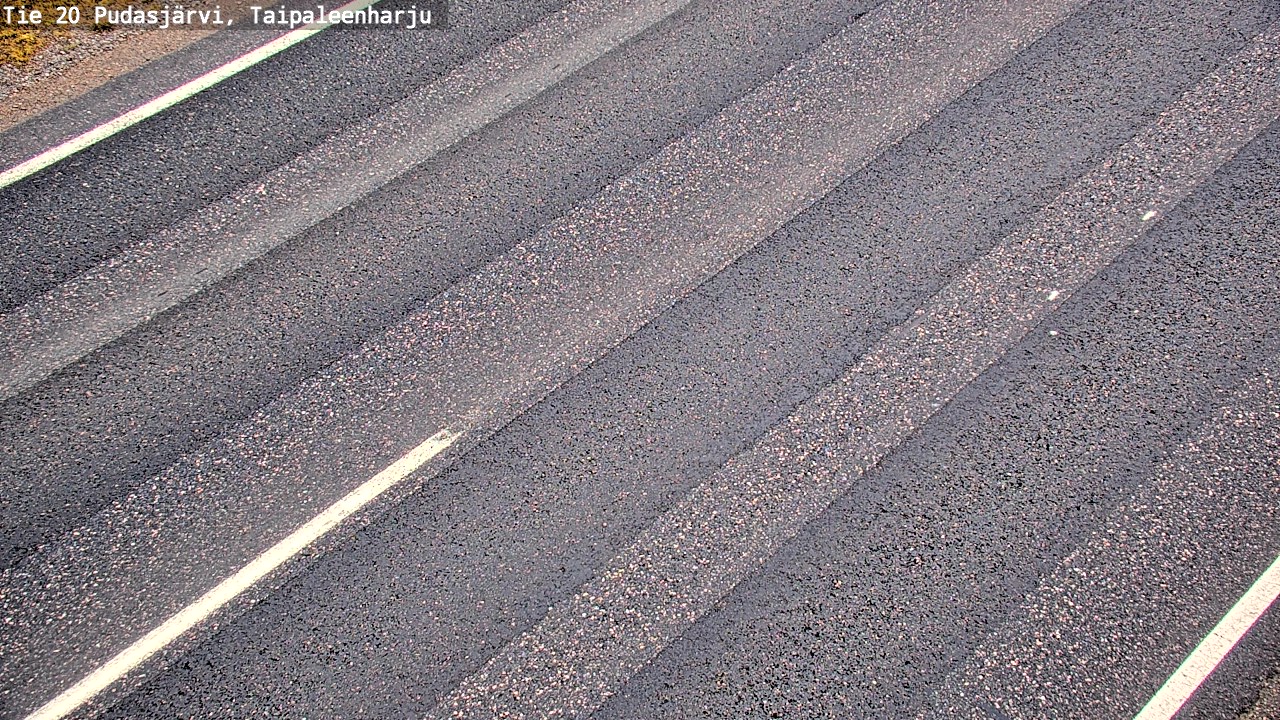 Kelikamerat Kuva Tie 20 Pudasjärvi, Taipaleenharju, Pudasjärvi, Pohjois-Pohjanmaa