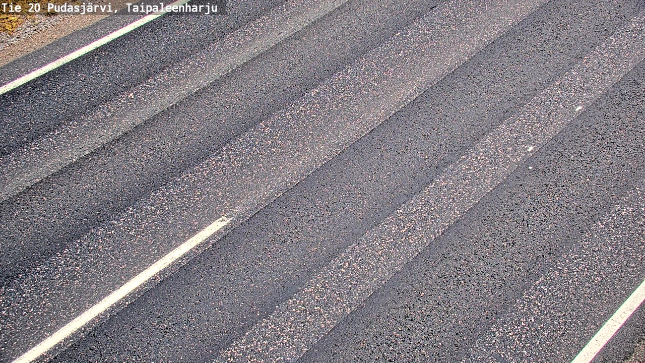 Kelikamerat Kuva Tie 20 Pudasjärvi, Taipaleenharju, Pudasjärvi, Pohjois-Pohjanmaa