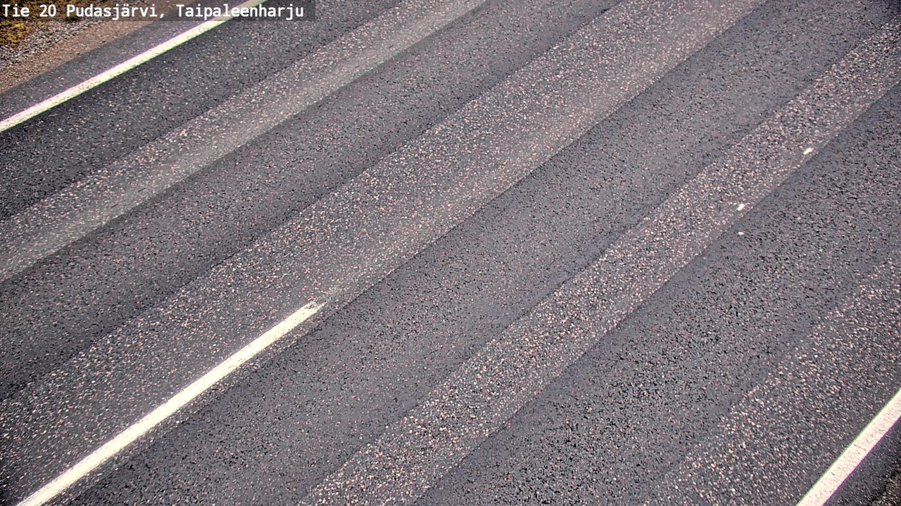 Kelikamerat Kuva Tie 20 Pudasjärvi, Taipaleenharju, Pudasjärvi, Pohjois-Pohjanmaa