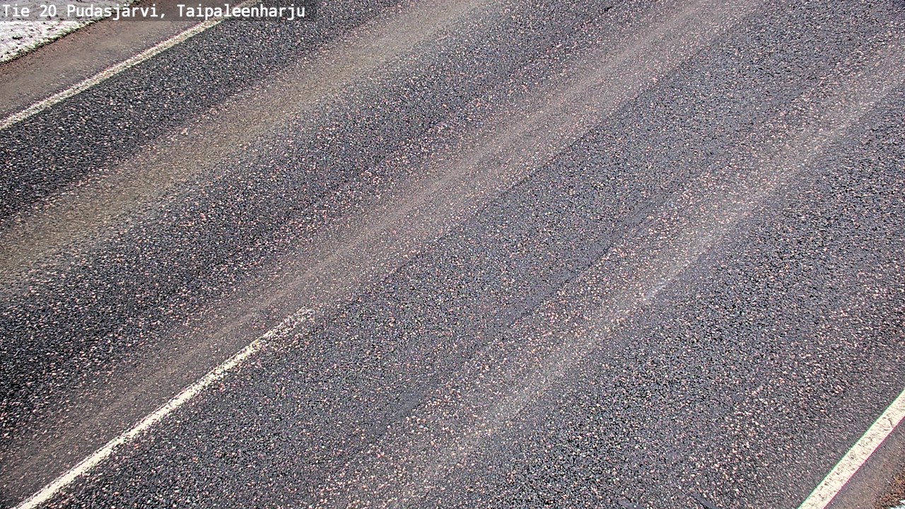 Kelikamerat Kuva Tie 20 Pudasjärvi, Taipaleenharju, Pudasjärvi, Pohjois-Pohjanmaa