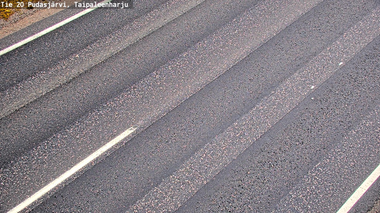 Kelikamerat Kuva Tie 20 Pudasjärvi, Taipaleenharju, Pudasjärvi, Pohjois-Pohjanmaa