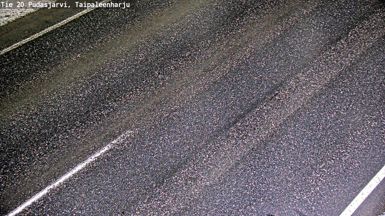 Kelikamerat Kuva Tie 20 Pudasjärvi, Taipaleenharju, Pudasjärvi, Pohjois-Pohjanmaa