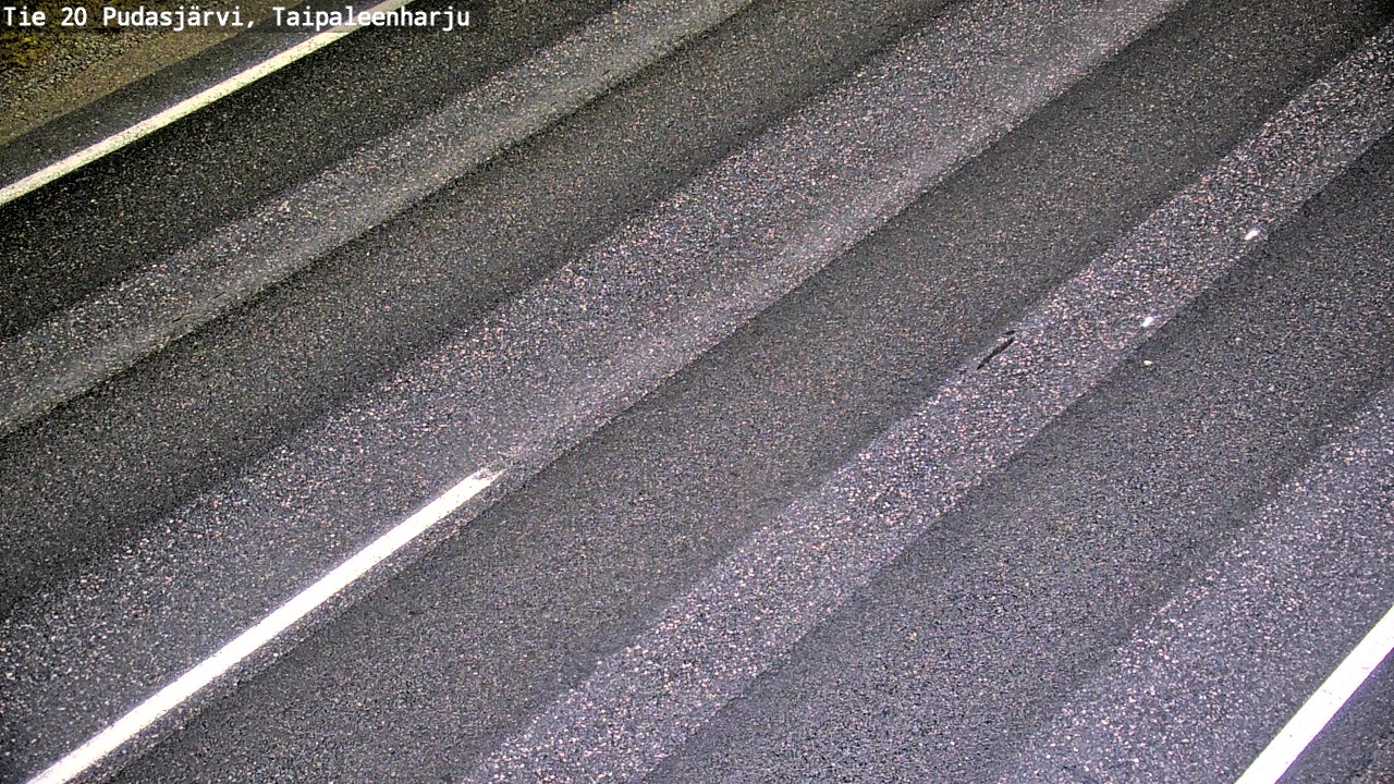 Kelikamerat Kuva Tie 20 Pudasjärvi, Taipaleenharju, Pudasjärvi, Pohjois-Pohjanmaa
