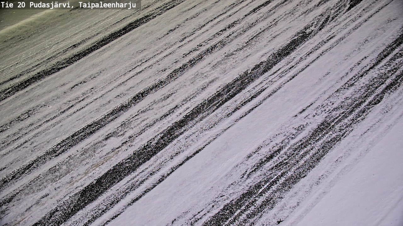 Kelikamerat Kuva Tie 20 Pudasjärvi, Taipaleenharju, Pudasjärvi, Pohjois-Pohjanmaa