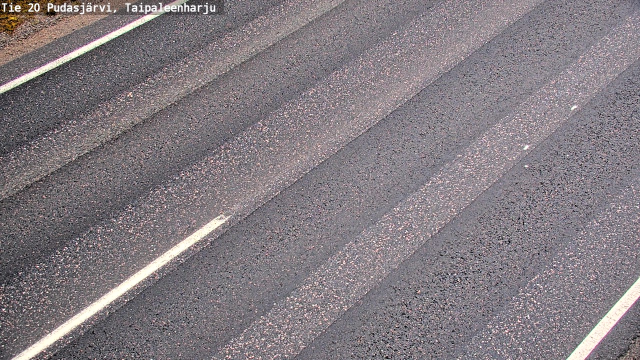 Kelikamerat Kuva Tie 20 Pudasjärvi, Taipaleenharju, Pudasjärvi, Pohjois-Pohjanmaa