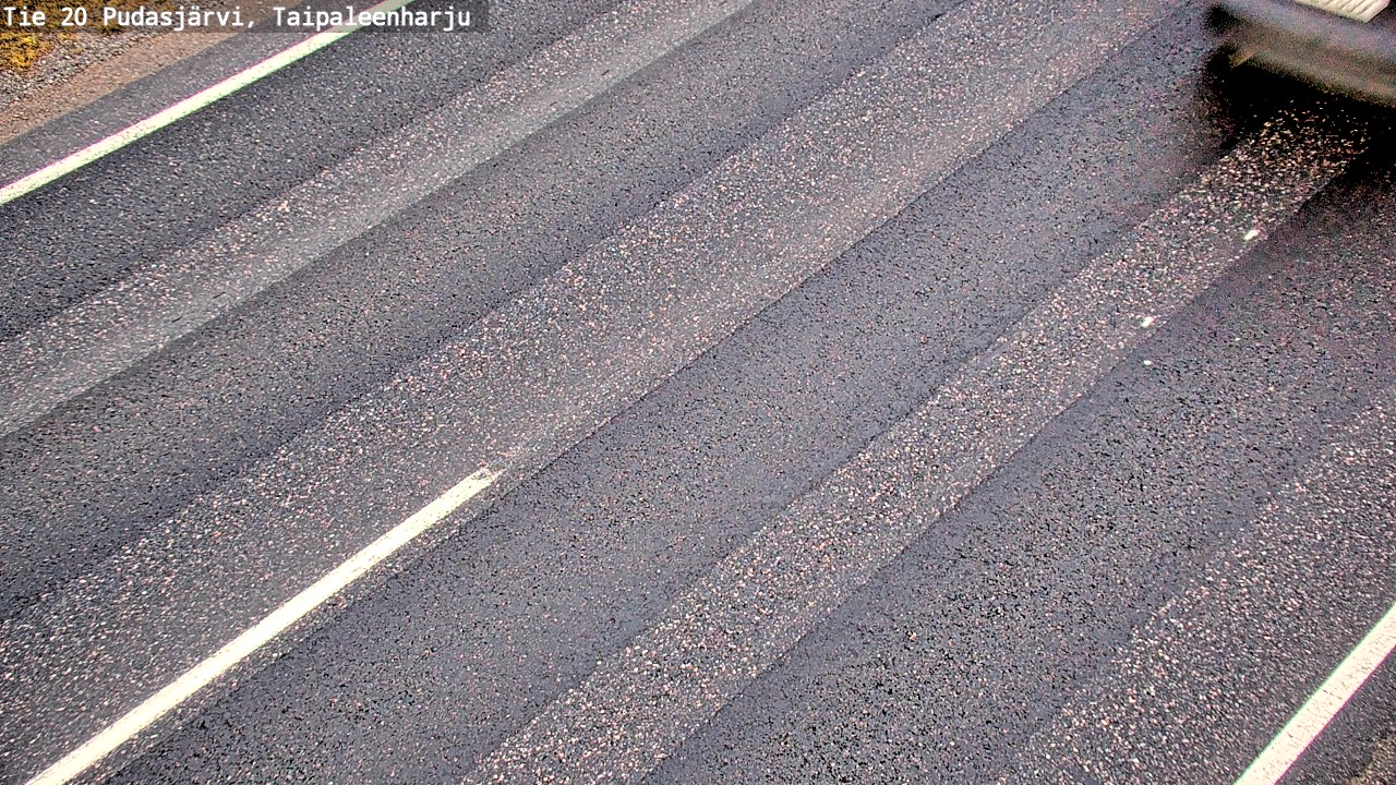 Kelikamerat Kuva Tie 20 Pudasjärvi, Taipaleenharju, Pudasjärvi, Pohjois-Pohjanmaa