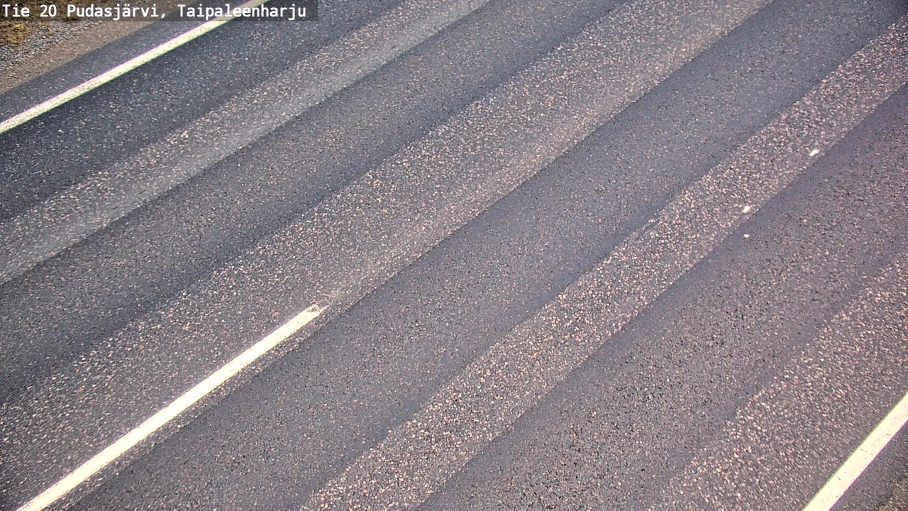 Kelikamerat Kuva Tie 20 Pudasjärvi, Taipaleenharju, Pudasjärvi, Pohjois-Pohjanmaa