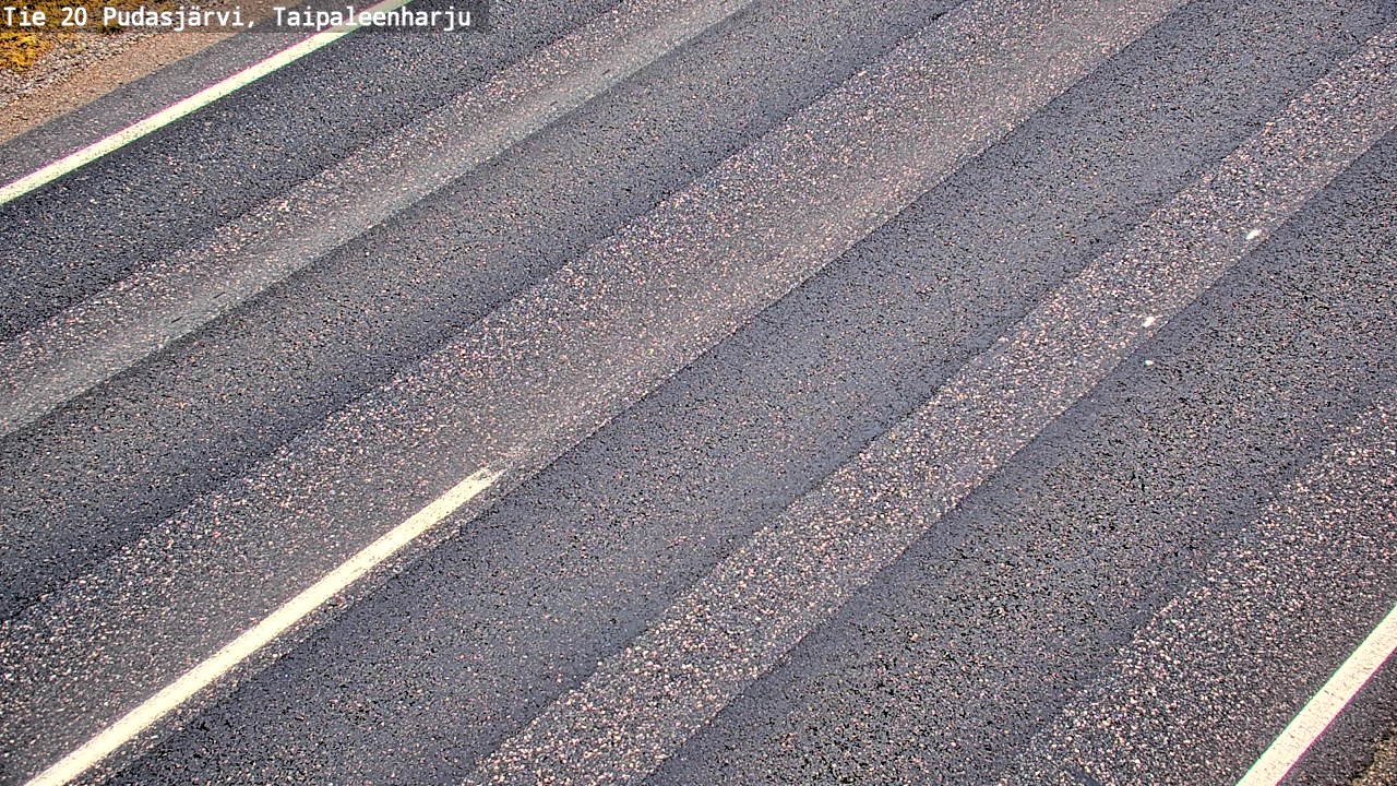 Kelikamerat Kuva Tie 20 Pudasjärvi, Taipaleenharju, Pudasjärvi, Pohjois-Pohjanmaa