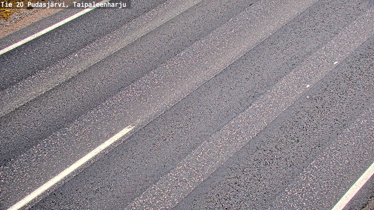 Kelikamerat Kuva Tie 20 Pudasjärvi, Taipaleenharju, Pudasjärvi, Pohjois-Pohjanmaa