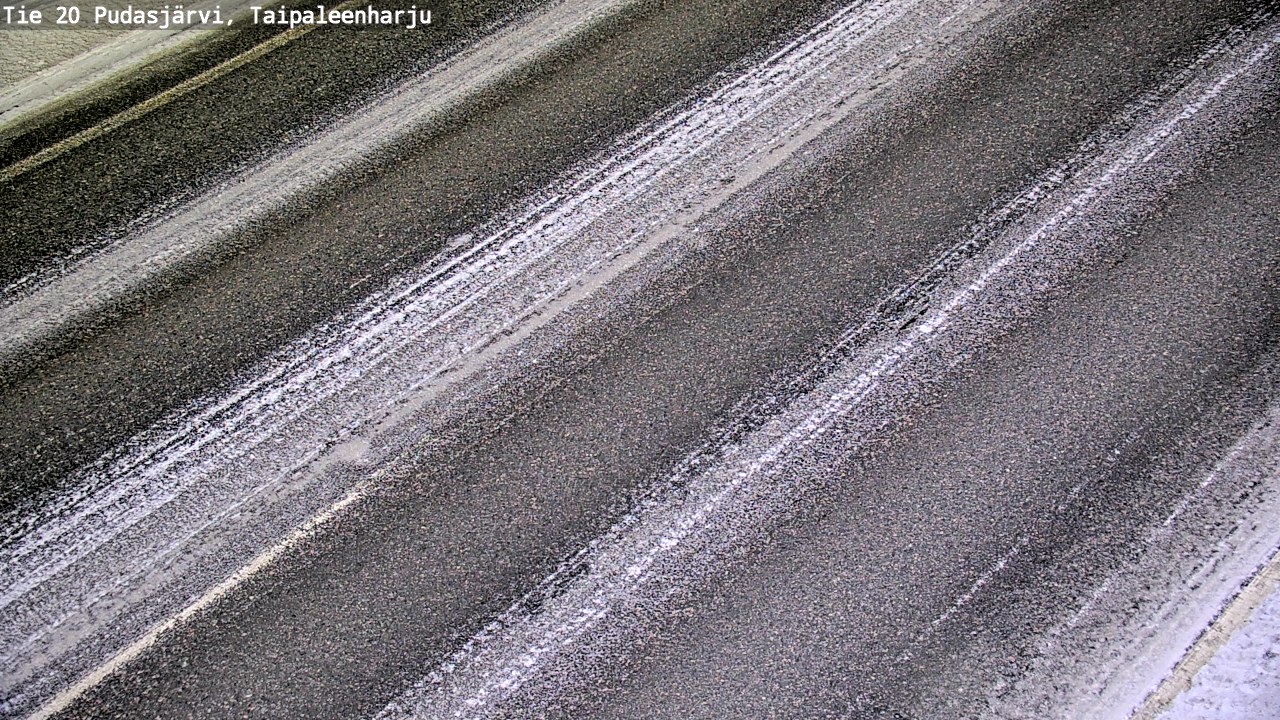 Kelikamerat Kuva Tie 20 Pudasjärvi, Taipaleenharju, Pudasjärvi, Pohjois-Pohjanmaa