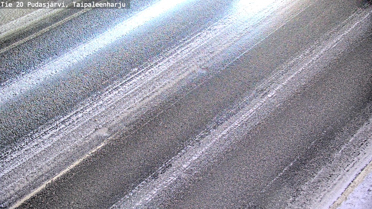 Kelikamerat Kuva Tie 20 Pudasjärvi, Taipaleenharju, Pudasjärvi, Pohjois-Pohjanmaa