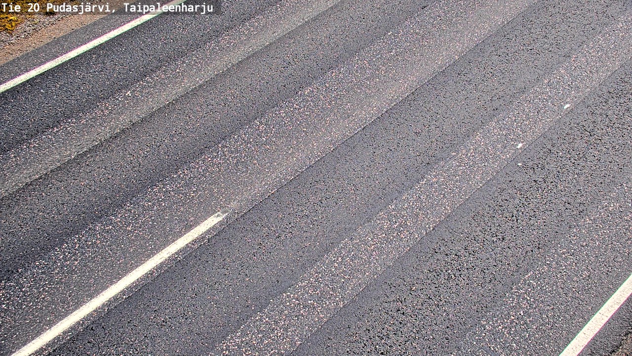 Kelikamerat Kuva Tie 20 Pudasjärvi, Taipaleenharju, Pudasjärvi, Pohjois-Pohjanmaa