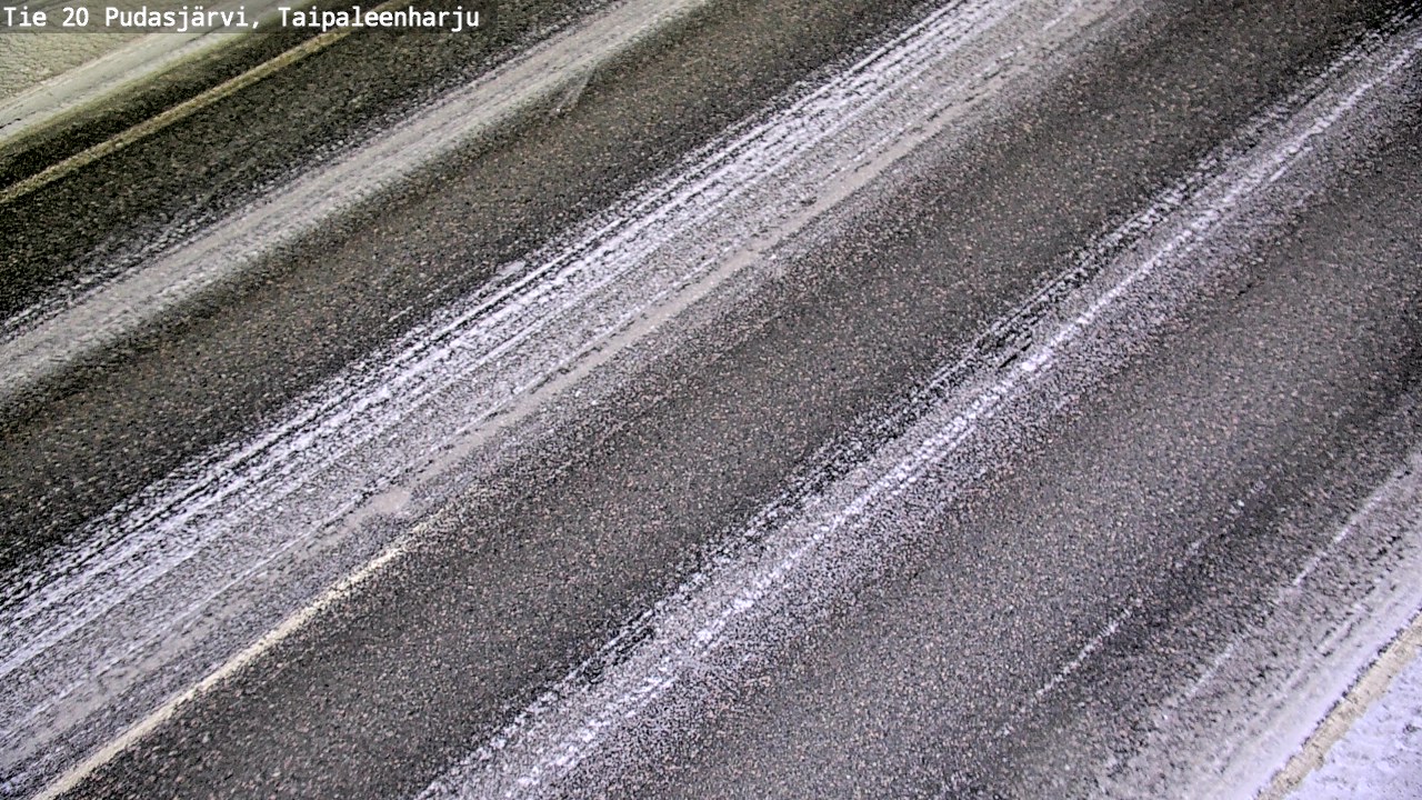 Kelikamerat Kuva Tie 20 Pudasjärvi, Taipaleenharju, Pudasjärvi, Pohjois-Pohjanmaa